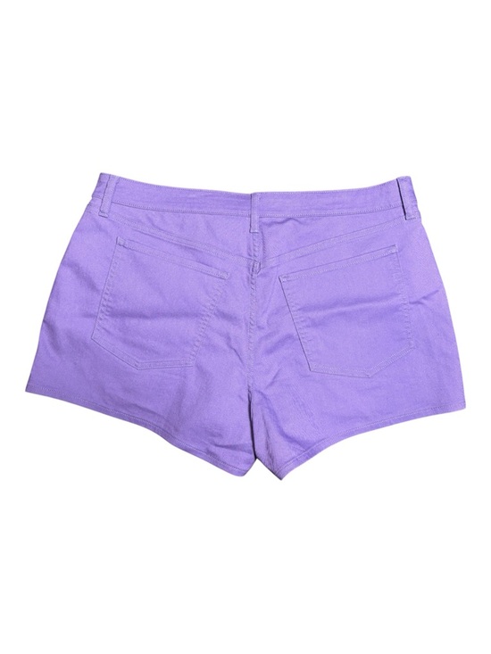 Old Navy Plus Size Purple Lilac High-Rise Stretch Shorts 20 Inseam 3” - Picture 3 of 7